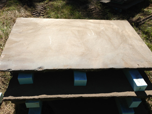 Blue Stone Sidewalk