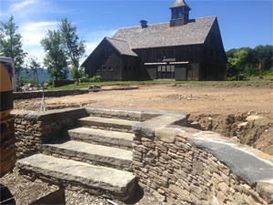 Blue Stone Stairs