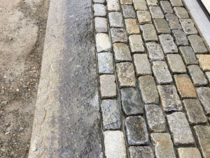 Blue Stone Wall